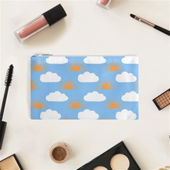 Sun And Clouds  Cosmetic Bag (Small) from ArtsNow.com Front