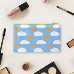 Sun And Clouds  Cosmetic Bag (Small) from ArtsNow.com Back