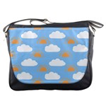 Sun And Clouds  Messenger Bag