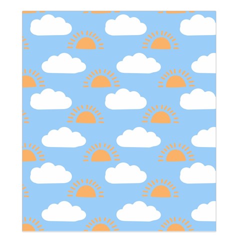 Sun And Clouds  Duvet Cover Double Side (King Size) from ArtsNow.com Front