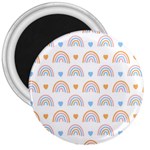 Rainbow Pattern   3  Magnet