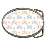 Rainbow Pattern   Belt Buckle