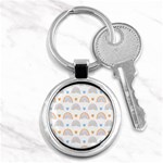 Rainbow Pattern   Key Chain (Round)