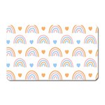 Rainbow Pattern   Magnet (Rectangular)