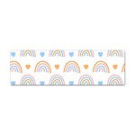 Rainbow Pattern   Sticker Bumper (10 pack)