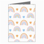 Rainbow Pattern   Greeting Card