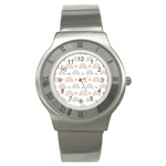 Rainbow Pattern   Stainless Steel Watch