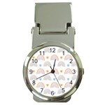 Rainbow Pattern   Money Clip Watch