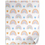 Rainbow Pattern   Canvas 12  x 16 