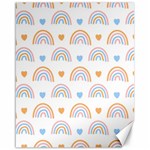 Rainbow Pattern   Canvas 16  x 20 