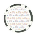 Rainbow Pattern   Poker Chip Card Guard