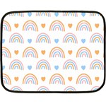 Rainbow Pattern   Fleece Blanket (Mini)