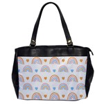 Rainbow Pattern   Oversize Office Handbag