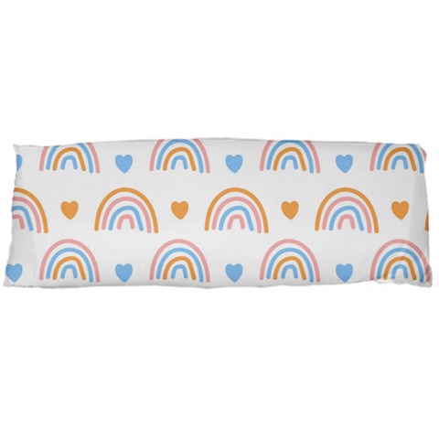 Rainbow Pattern   Body Pillow Case (Dakimakura) from ArtsNow.com Body Pillow Case