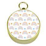 Rainbow Pattern   Gold Compass