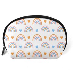 Rainbow Pattern   Accessory Pouch (Large) from ArtsNow.com Back