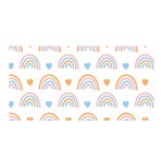 Rainbow Pattern   Satin Wrap 35  x 70 