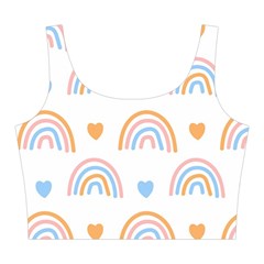 Rainbow Pattern   Midi Sleeveless Dress from ArtsNow.com Top Back