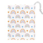 Rainbow Pattern   Drawstring Pouch (4XL)