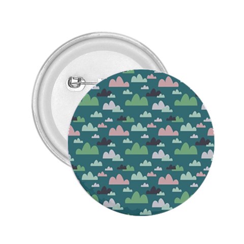 Llama Clouds   2.25  Button from ArtsNow.com Front