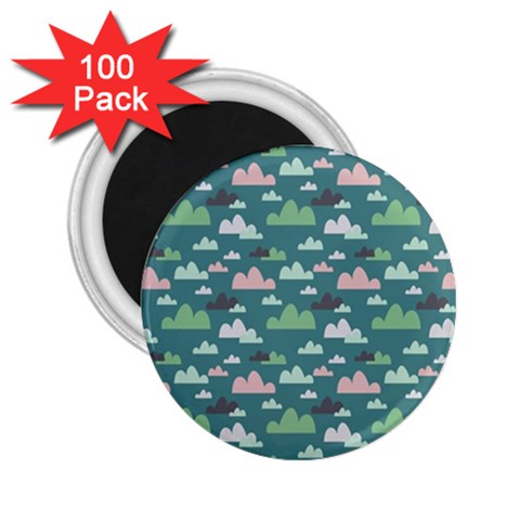 Llama Clouds   2.25  Magnet (100 pack)  from ArtsNow.com Front