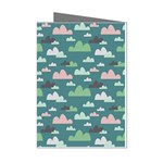 Llama Clouds   Mini Greeting Cards (Pkg of 8)