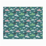 Llama Clouds   Small Glasses Cloth