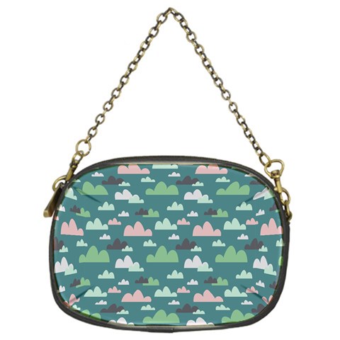 Llama Clouds   Chain Purse (One Side) from ArtsNow.com Front