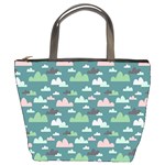 Llama Clouds   Bucket Bag