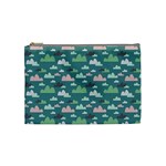 Llama Clouds   Cosmetic Bag (Medium)