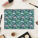 Llama Clouds   Cosmetic Bag (Large)