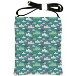 Llama Clouds   Shoulder Sling Bag