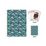 Llama Clouds   Playing Cards Single Design (Mini)