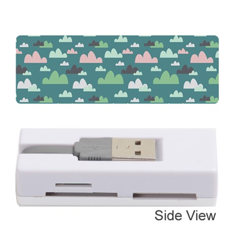 Llama Clouds   Memory Card Reader (Stick) from ArtsNow.com Front