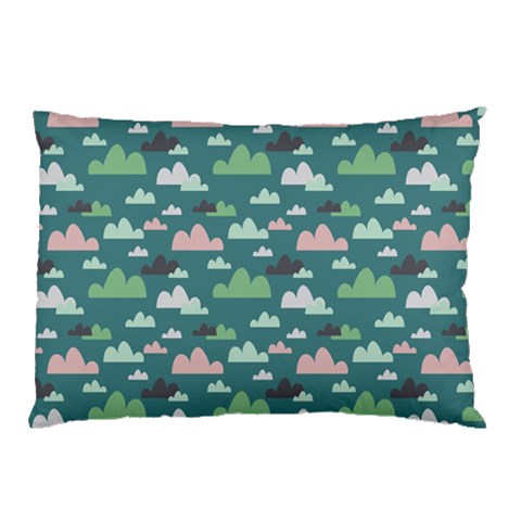 Llama Clouds   Pillow Case (Two Sides) from ArtsNow.com Front