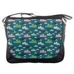 Llama Clouds   Messenger Bag