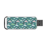 Llama Clouds   Portable USB Flash (Two Sides)