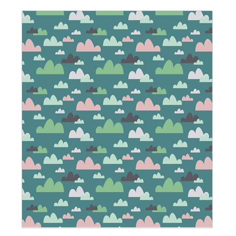 Llama Clouds   Duvet Cover Double Side (King Size) from ArtsNow.com Front