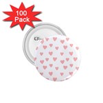 Small Cute Hearts   1.75  Button (100 pack) 