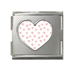 Small Cute Hearts   Mega Link Heart Italian Charm (18mm)