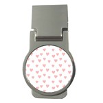 Small Cute Hearts   Money Clip (Round)