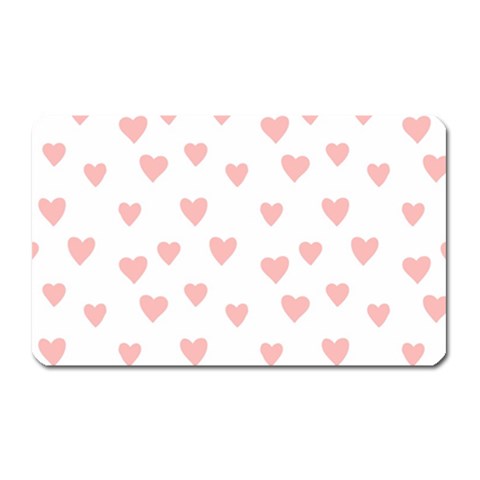 Small Cute Hearts   Magnet (Rectangular) from ArtsNow.com Front