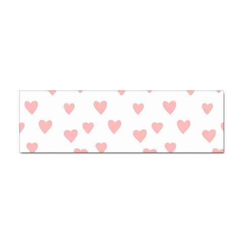 Small Cute Hearts   Sticker Bumper (10 pack) from ArtsNow.com Front