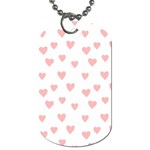 Small Cute Hearts   Dog Tag (Two Sides)