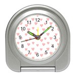 Small Cute Hearts   Travel Alarm Clock