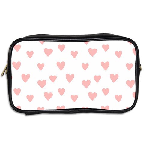 Small Cute Hearts   Toiletries Bag (Two Sides) from ArtsNow.com Back