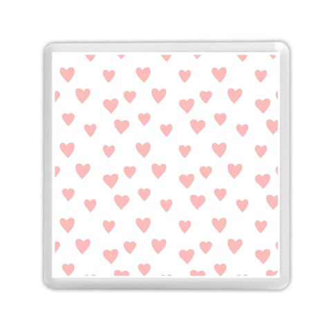 Small Cute Hearts   Memory Card Reader (Square) from ArtsNow.com Front