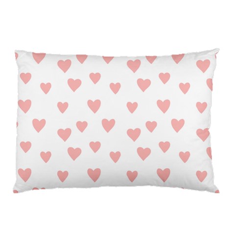 Small Cute Hearts   Pillow Case (Two Sides) from ArtsNow.com Front