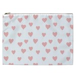 Small Cute Hearts   Cosmetic Bag (XXL)