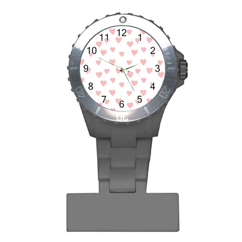 Small Cute Hearts   Plastic Nurses Watch from ArtsNow.com Front